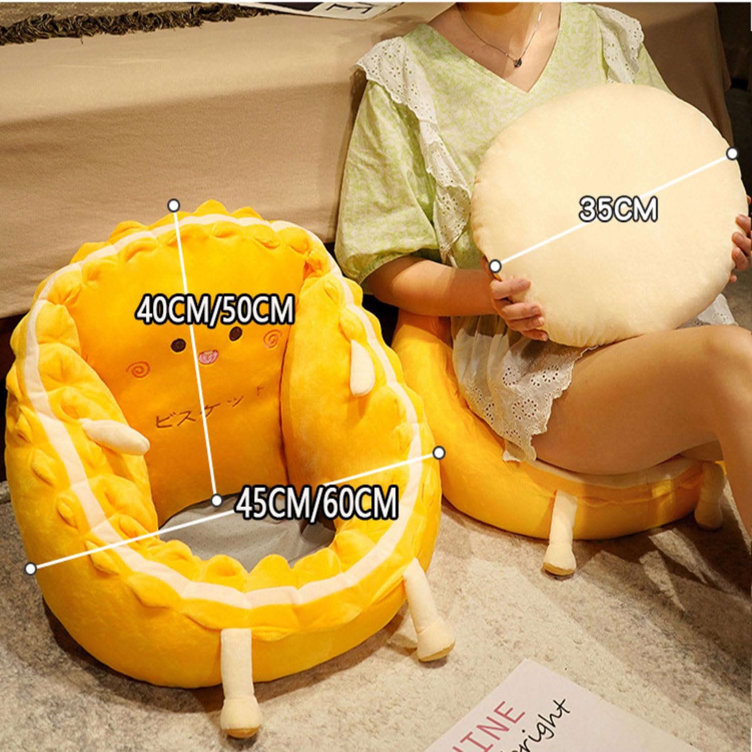 Pouf Classique avec Coussin Velours Pouf Poire avec Remplissage Chaise Canapé Pouf géant avec Dossier Ergonomique Pouf de Sol Pouf Poire Adulte avec Remplissage Pouf Chambre Pouf Salon