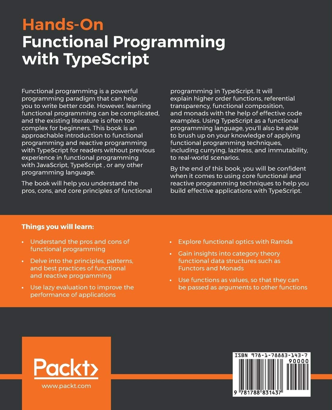 Hands-On Functional Programming with TypeScript: Explore functional and  reactive programming to create robust and testable TypeScript applications  (English Edition) : Jansen, Remo H.: Amazon.de: Books