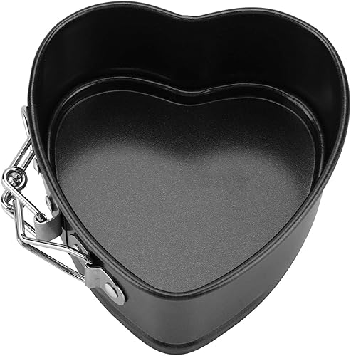 Miniatura 5 de Raguso Pastel de acero al carbono con bandeja extraíble en forma de corazón molde para hornear utensilios de cocina antiadherentes accesorios de