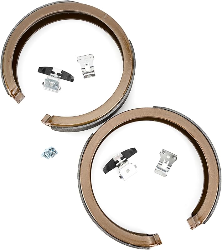 Jogo de sapatas do freio de estacionamento traseiro Blagear 781PG para Chevrolet, GMC, Cadillac e outros modelos – Conjunto