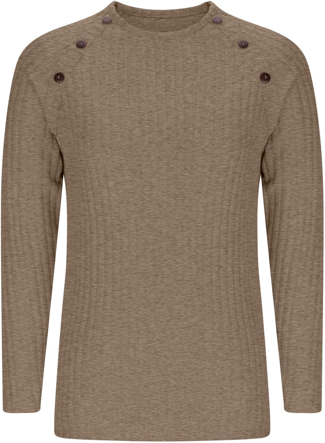 Women's Sweaters Long Sleeve T Shirts Fashion Crewneck Sweatshirts Loose Casual Tunic Tops with Thumb Holes