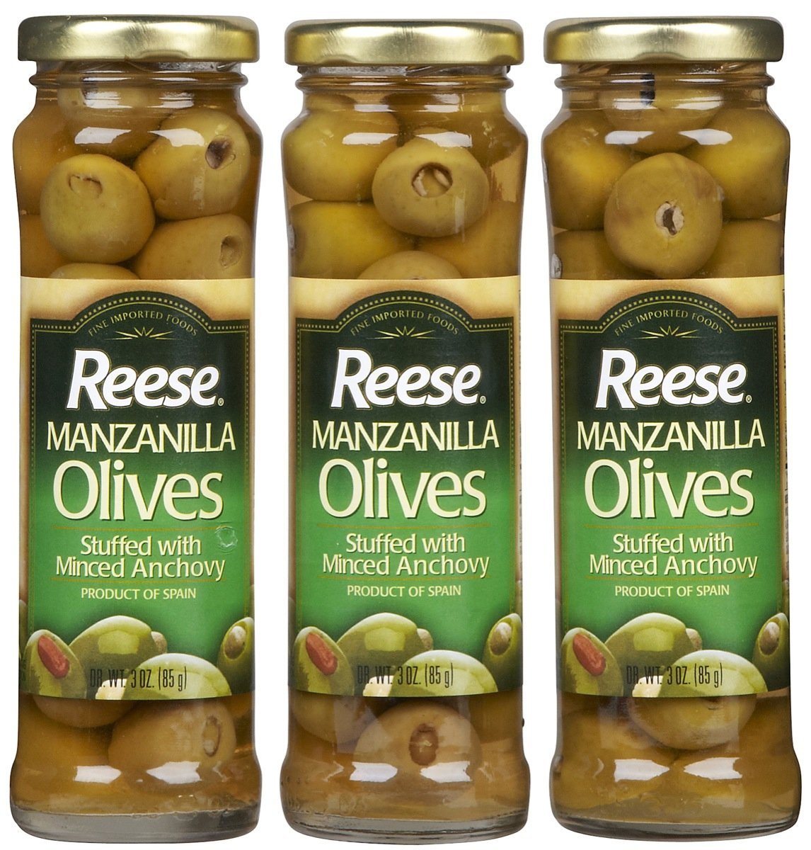 Reese Reese Manzanilla Olives Stuffed With Minced Anchovy