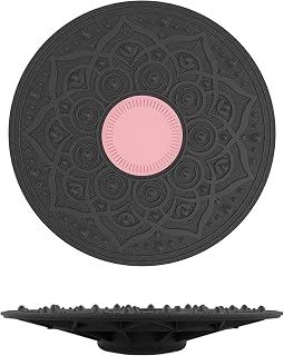 30cm Tabla de Equilibrio Entrenador Equilibrio Para Adultos Tabla De Equilibrio Semiesférica Con Base Antideslizante Para Entrenadores de Yoga y Gimnasia Mejorarequilibrio