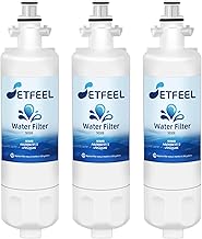 Adq360061 Water Filter Replacement for LG Refrigerator Lt700p Adq36006101 Lfds22520s, Kenmore 9690 469690 Adq36006102 Lfxc24726s Lfxc29626s Rwf1200a Water Filter, 3-Pack