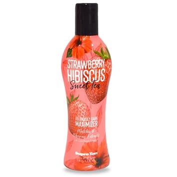 Strawberry Hibiscus Sweet Tea Dark Maximizer 8oz
