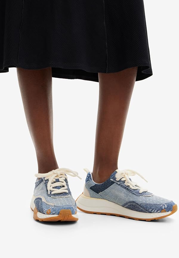 Desigual Denim Jogger Sneakers by Desigual - Image 2