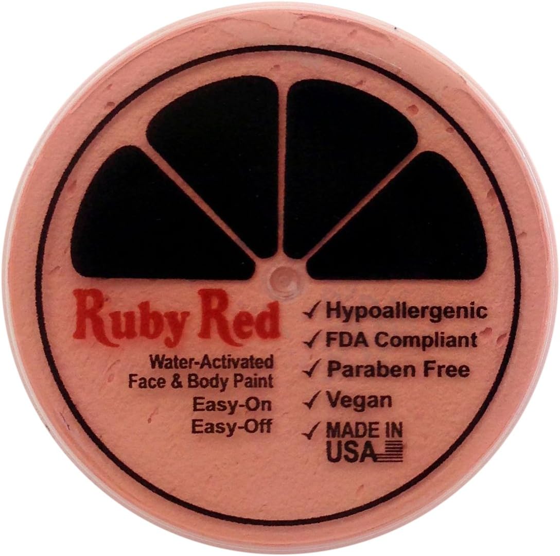 Ruby Red Paint Face Paint, 75ML - Apricot
