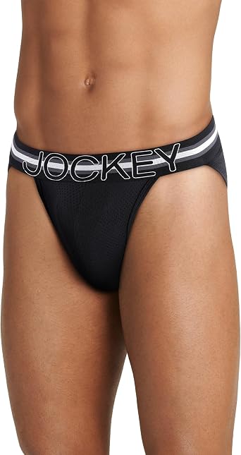 Jockey Mens Underwear Sport Stability Pouch Microfiber String Bikini