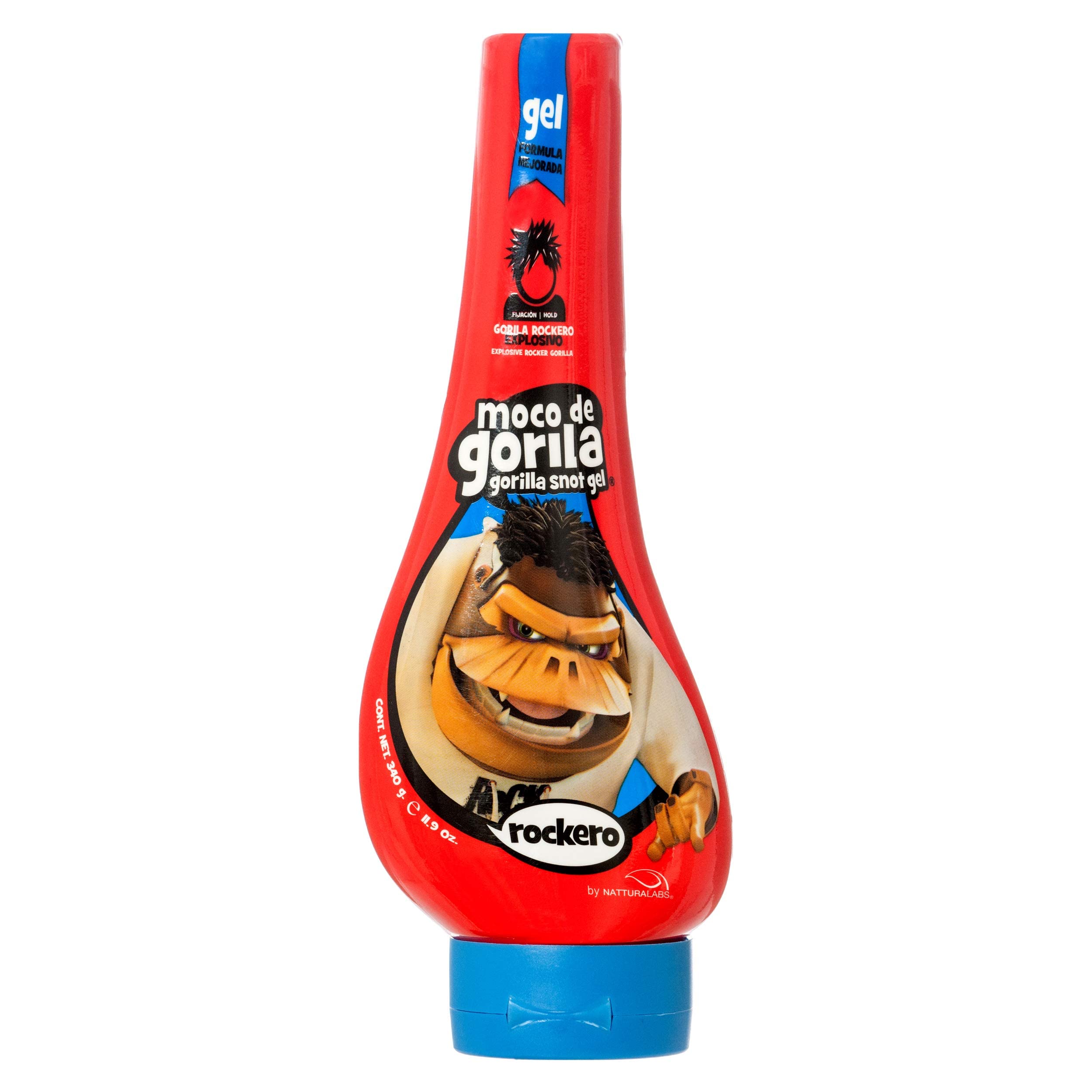 Moco de Gorila Gorilla Snot Hair Gel, Rockero 11.99 oz (340g), 1 PACK