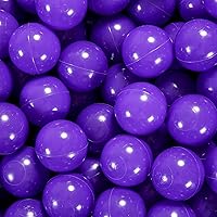 Vista 12 de STARBOLO Pelotas de juguete para niños, 100 y 170 unidades, de plástico, a prueba de aplastamiento, colores macarrones, bolas oceánicas para niños