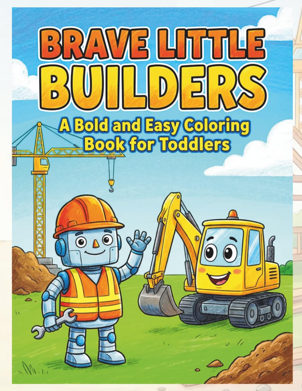 Brave Little Builders Coloring Book