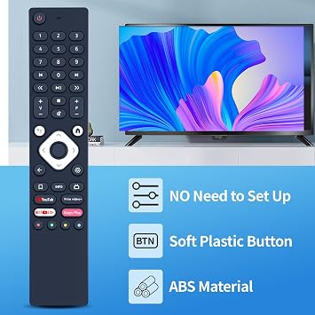 Replacement Voice Remote Control Compatible with Android TV Box Nokia Streaming 8000 & 8010