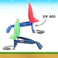 Vista 44 de Sun-Staches Gafas de sol oficiales de Super Mario Mario Luigi Peach Bowser Yoshi Wario o Waluigi accesorio de disfraz Se adapta a la mayoría