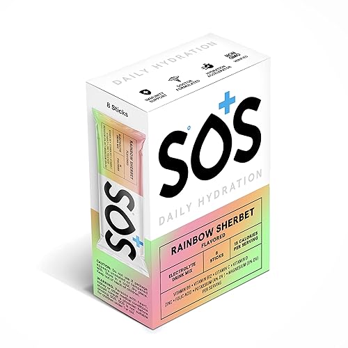 SOS Hydration Electrolyte Powder Drink Mix | Low Sugar |