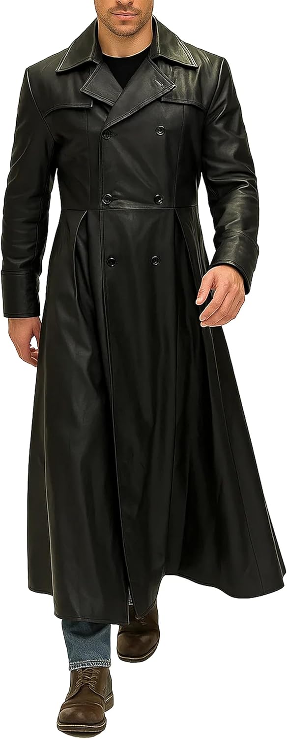Officer Coat – Black Officer Coat. – 3sixteen