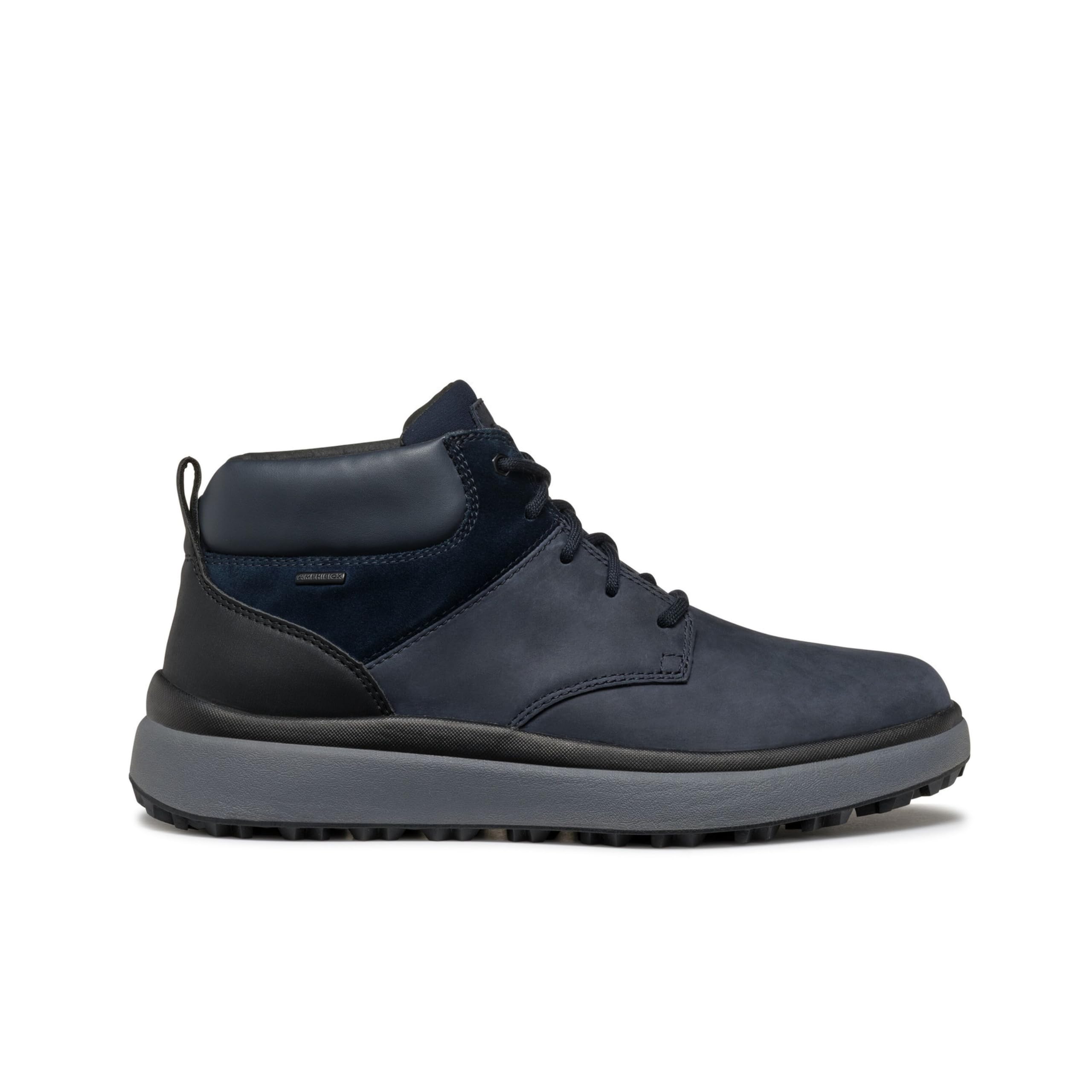 Geox Men's U Granito + Grip B AAnkle Boot, navy, 10.5 UK