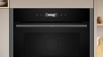 NEFF N70 C24GR3XG1B Built-in Microwave Oven, Graphite Grey