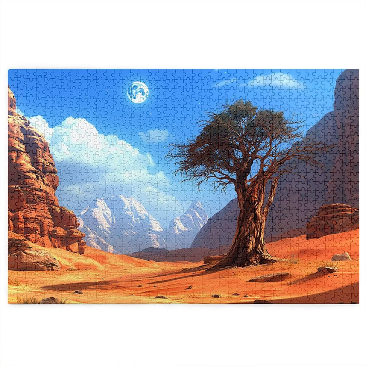Puzzle dla dorosłych 4000, puzzle krajobrazowe dla dorosłych, 4000 elementów, drewniane puzzle z wykwintnym pudełkiem, niemożliwe puzzle do dekoracji wnętrz, prezenty dla kobiet/mężczyzn, -3559