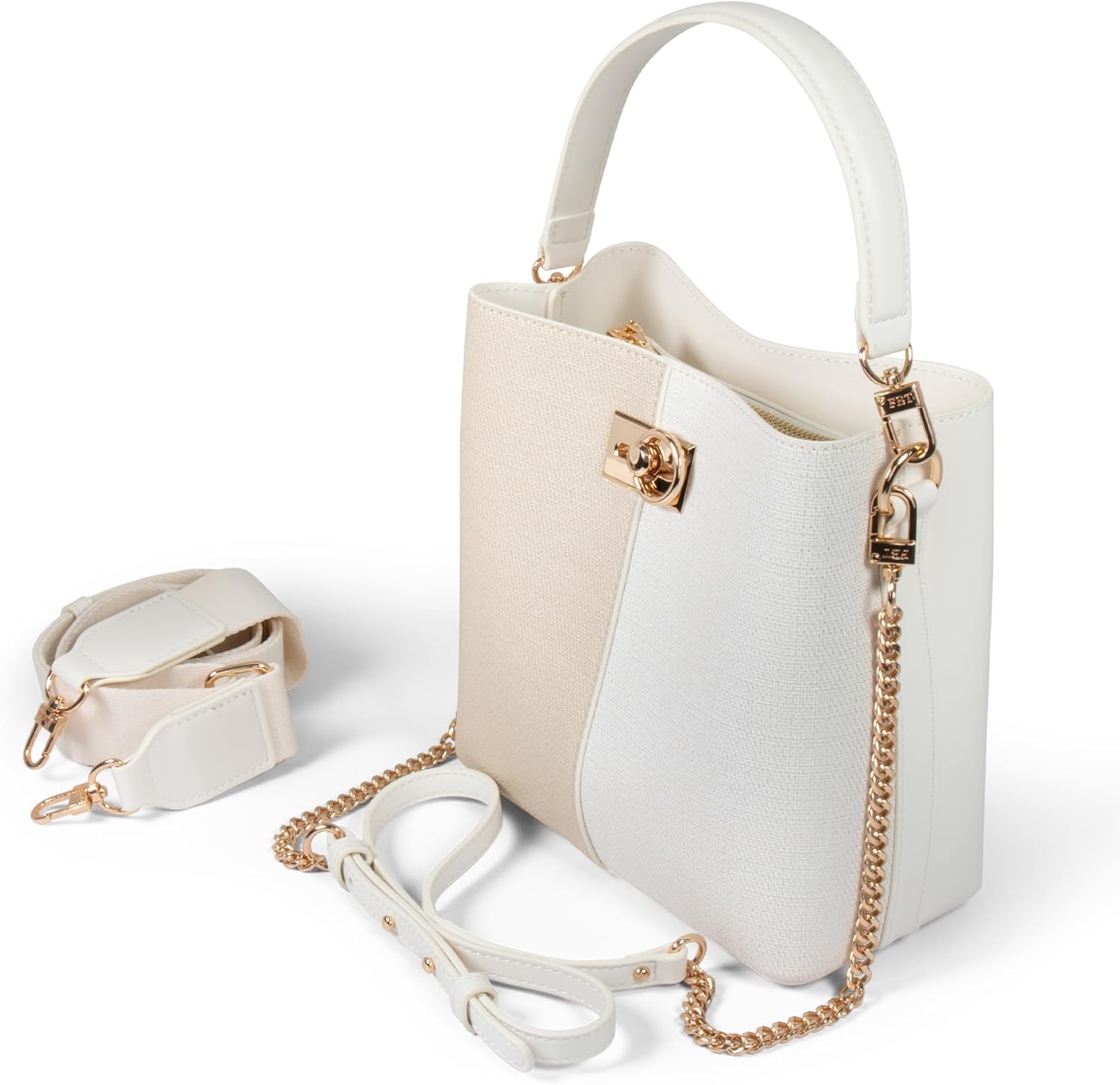 Leather Small Crossbody Bags for Women - 3 Straps, 3 Compartments, & 3 Closures