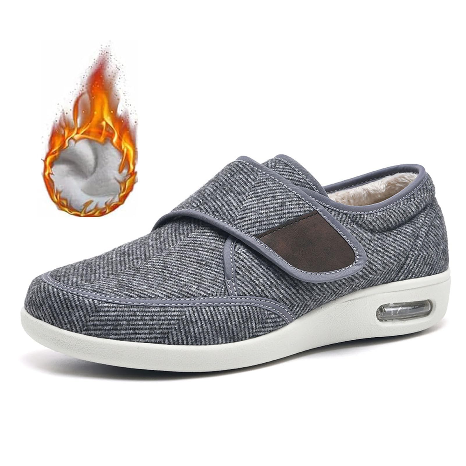 Zapatos Estilo Deportivo para Diabéticas, Regolabile Scarpe Scarpe da Passeggio para Pies Hinchados Zapatos Especiales para Diabeticos Hombre Aliviar el Dolor de Pies