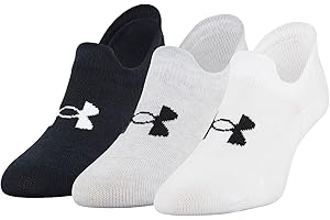 Under Armour Women's Essential Ultra Low Tab Socks, Multipairs (Size 9-11
