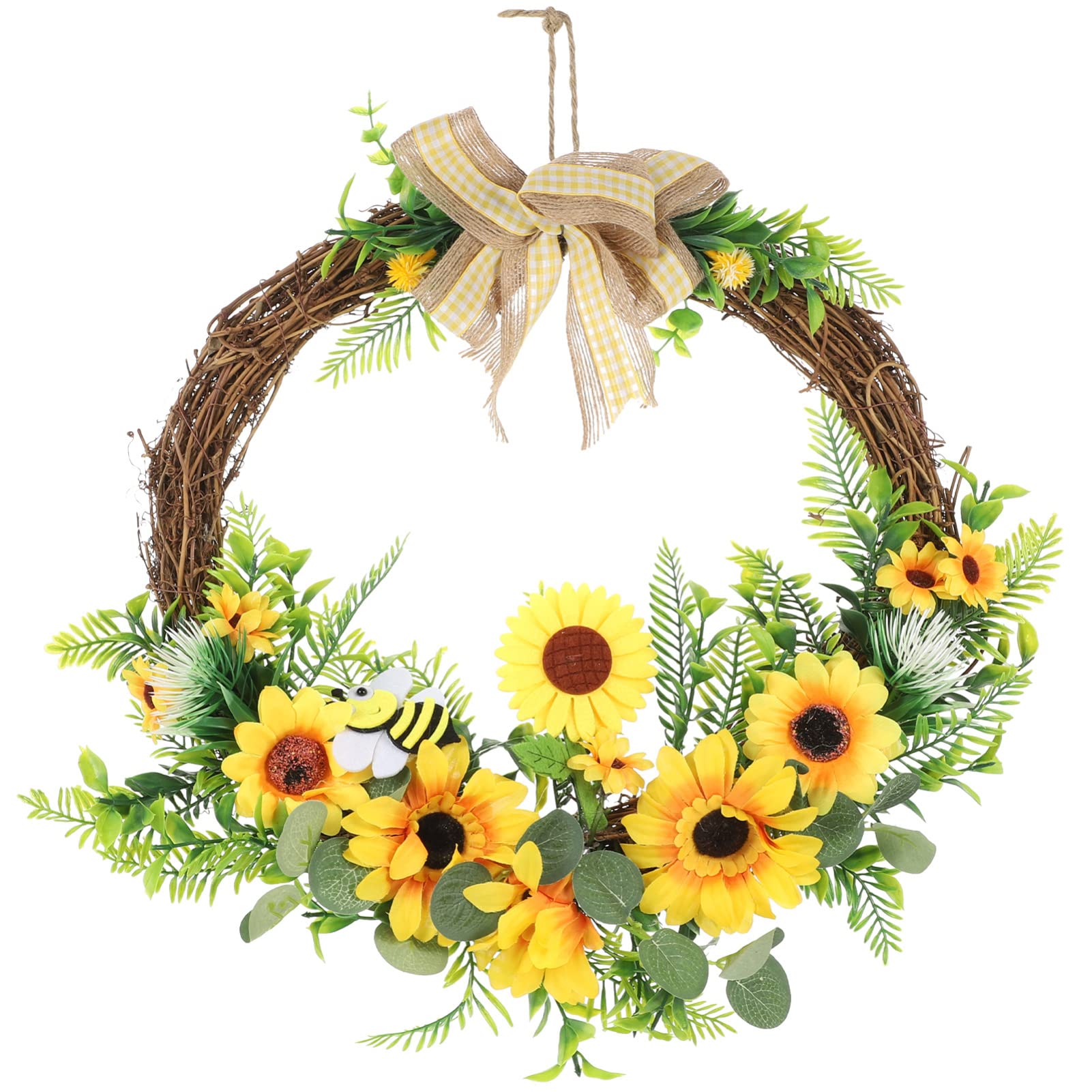 Didiseaon Ghirlanda di Girasoli Pasquali Fiori Pasquali Decorazioni Ornamenti Artificiali