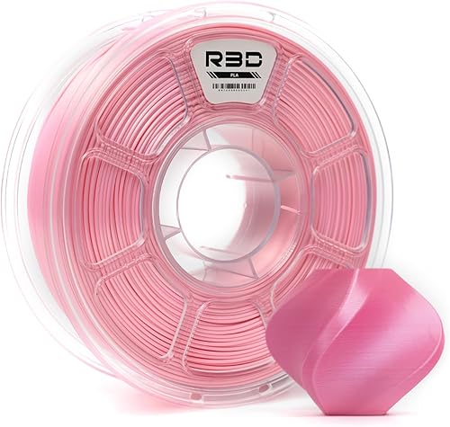 Miniatura 8 de R3D Filamento PLA para impresora 3D negro, precisión dimensional de 0.069 in  0.001 in, carrete de cartón de 2.2 libras, se adapta a la mayoría de