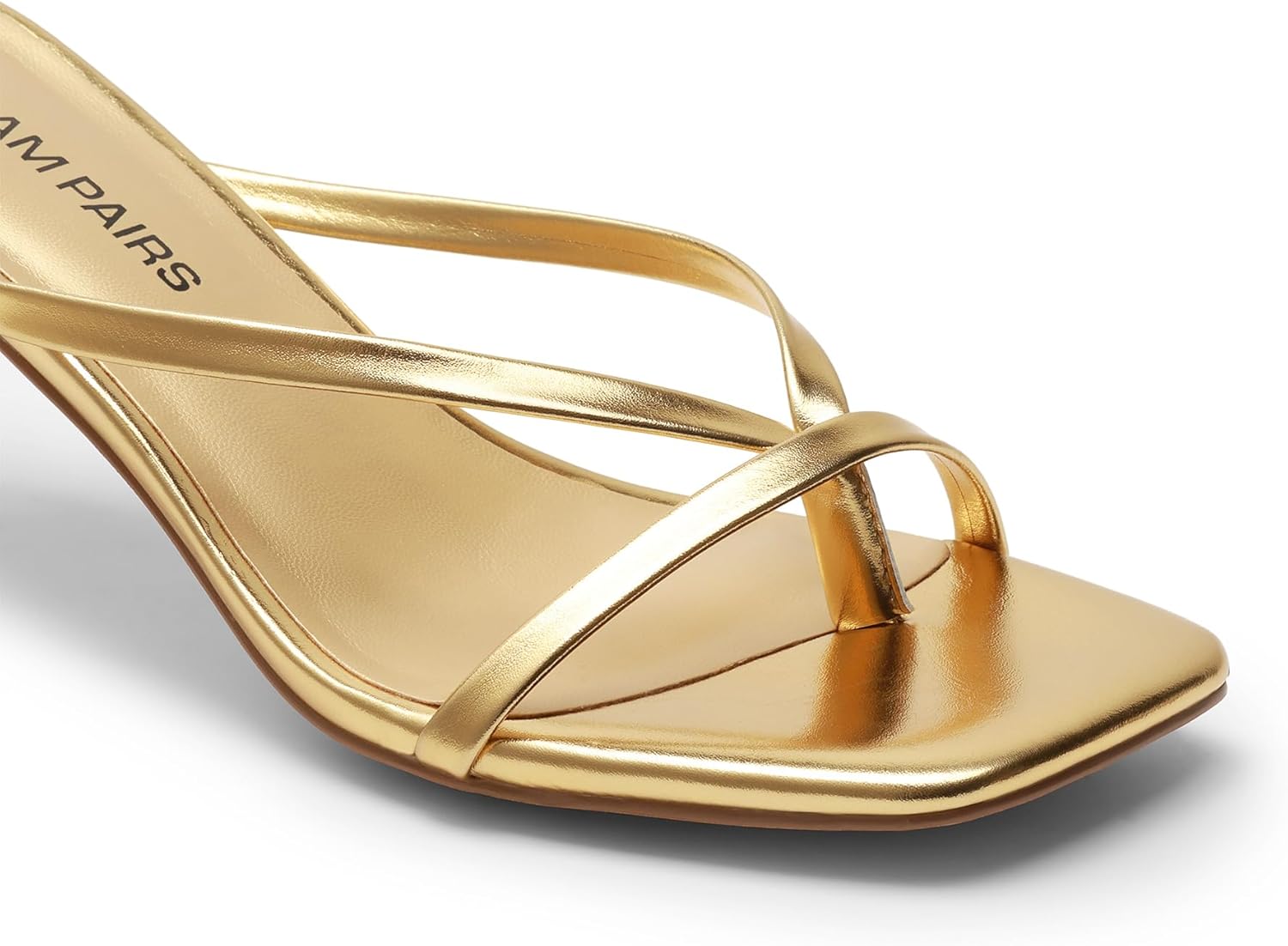 DREAM PAIRS Heels for Women Flip Flops Kitten Low Heels Open Square Toe Thong Heeled Sandals, Fashion Comfort Shoes for Party Casual Slides - Image 6