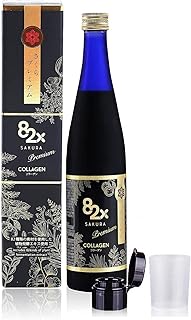 82X Collagen Premium - Marine Collagen Drink - Collagen Peptides Liquid Drink for Skin Hair Nails from Japan with 82 Fermented Plants, Vitamins, Minerals & Supplements