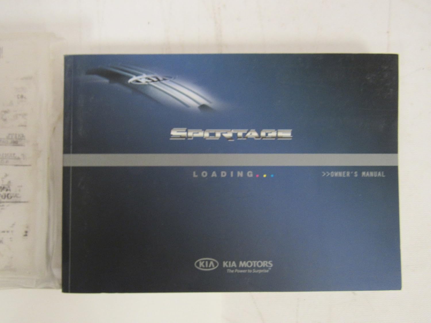 Open 2010 Kia Sportage Owner's Manual showing interior pages