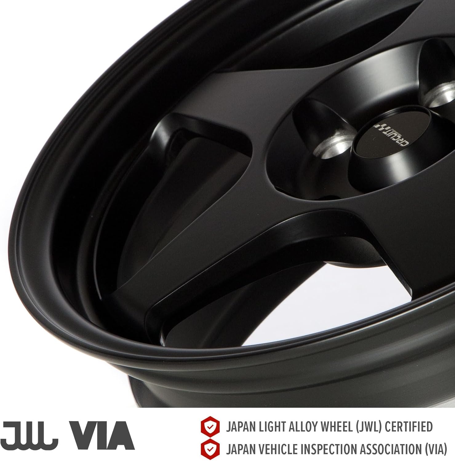 Circuit Performance CP22 16x7 Flat Black 5x114.3 +35mm Offset Wheels Spoon SW388 Style