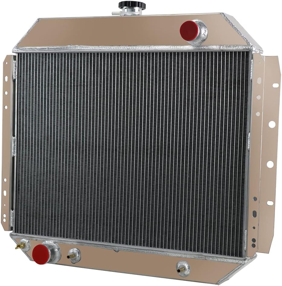 3 Row Aluminum Radiator For Ford F Series/Bronco F100 F150 F250/F350 V8 1968-1979