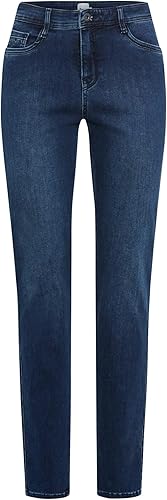 Brax Style.Mary Thermo Denim Pantalón, 24 Used Regular Blue, 31W / 34L Mujeres