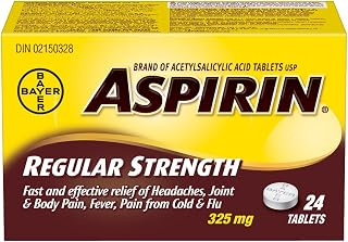ASPIRIN Regular Strength Tablet, 325 mg