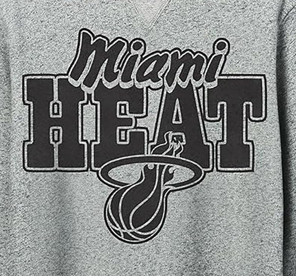 Junk Food Clothing Men's Miami Heat Formation Fleece Sweatshirt