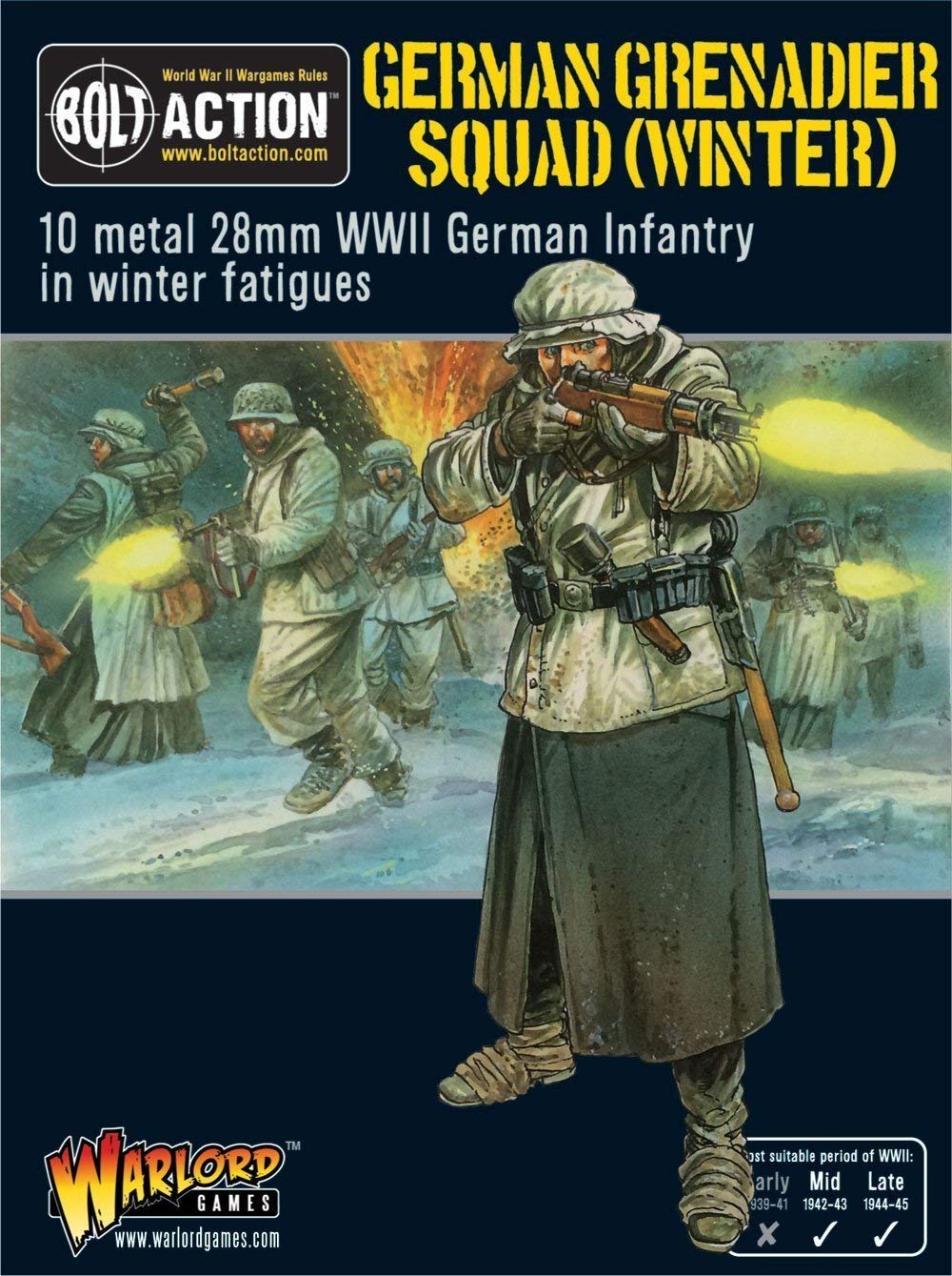 Warlord Games BA: German Grenadiers in Winter Clothing