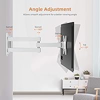 Vista 4 de Soporte de pared para TV, soporte de montaje para pantalla plana de 13 a 32 pulgadas LED, LCD y televisores de plasma, VESA máx. 100x100mm