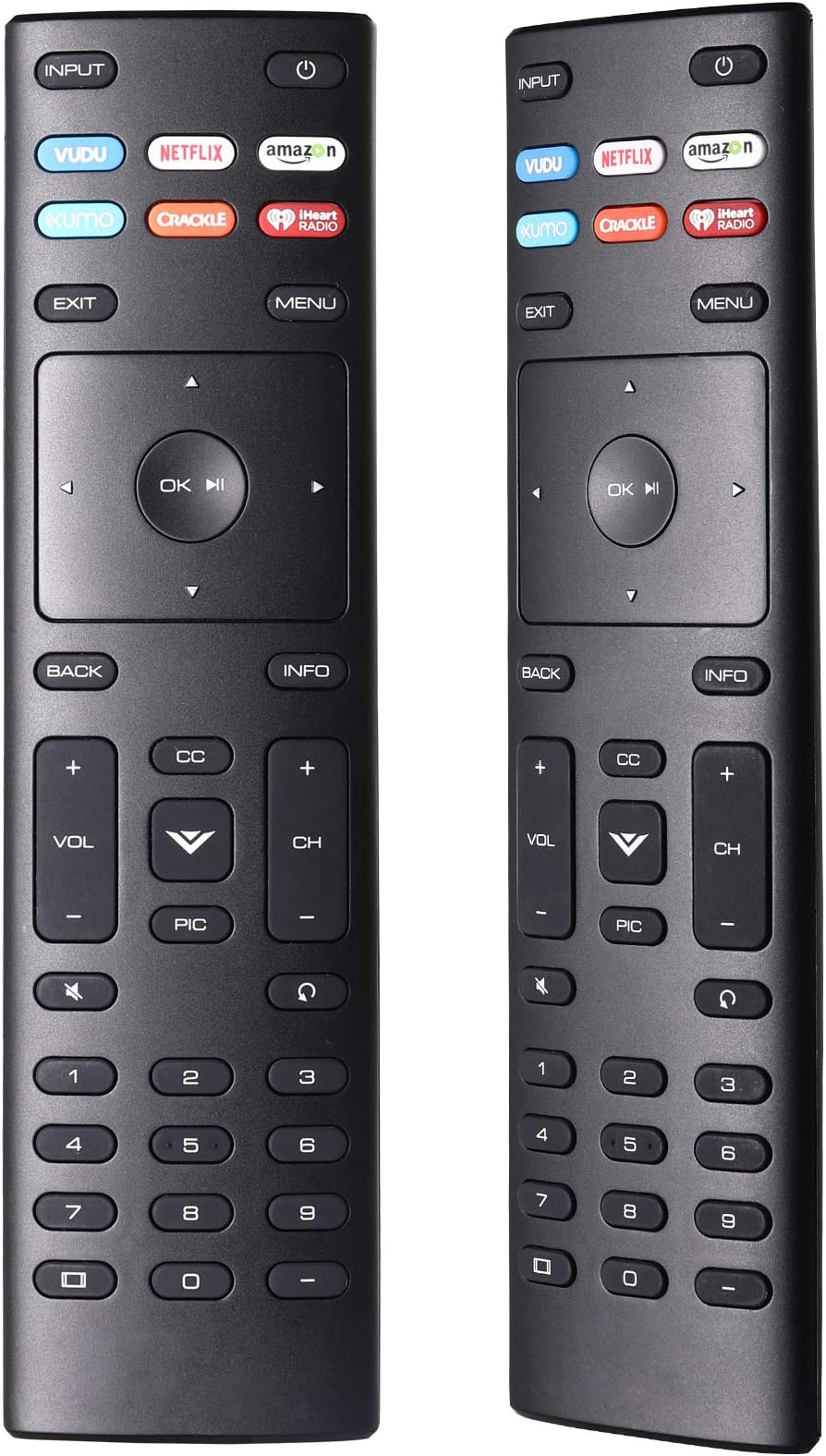 Universal Remote Control, XRT136 Compatible with All VIZIO LED LCD HD 4K UHD HDR Smart TVs