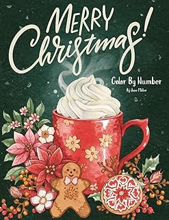 Merry Christmas Color By Number