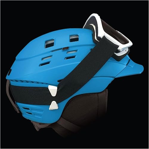 Miniatura 2 de TRANSPACK Winter Sports Goggle Grip Retention System for SkiSnowboard Helmets - Available in Single and 6 Pack Options