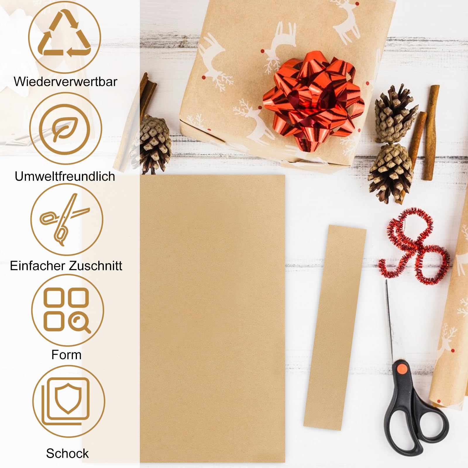 40 Stück A3 Wellpappe,4mm Dicke Pappe, Bastelkarton,Braune Wellpappe zum Basteln, Mehrzweck-Kreativkarton für DIY, Malen, Basteln, Büro und Expressverpackung (30 x 42cm)