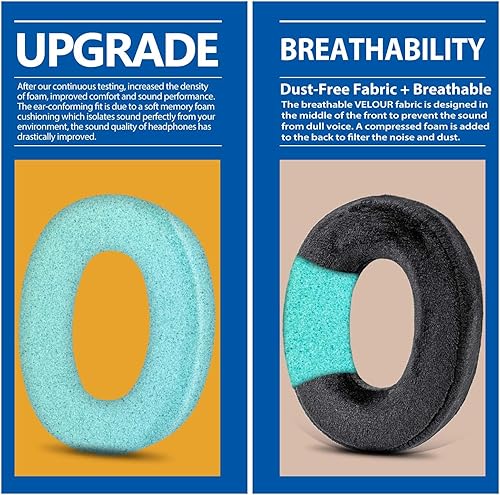 Miniatura 10 de Almohadillas PX7 - TRANSTEK de repuesto de espuma para los oídos compatible con auriculares Bowers  Wilkins Px7 no compatible con PX7 S2 y PX8 cuero