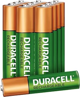 Duracell Rechargeable AA Batteries, 12 Count Pack, Double A Battery for Long-lasting Power, All-Purpose Pre-Charged Battery for Household and Business Devices