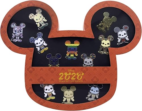 Miniatura 1 de Loungefly Disney - Year of The Mouse juego de edición limitada de 12 pines exclusivo de Tienda