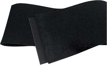 FilterQueen Defender Air Purifier Replacement Filter, Activated Charcoal Pre-Filter Wrap, For Odor and Pollution Reduction