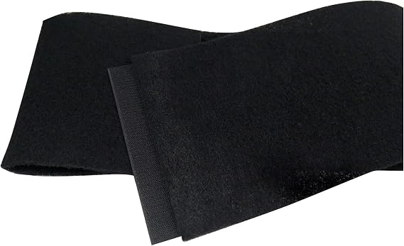 FilterQueen Defender Air Purifier Replacement Filter, Activated Charcoal Pre-Filter Wrap, For Odor and Pollution Reduction