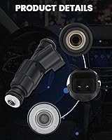 Vista 4 de ECCPP Inyectores de combustible para Chrysler/Dodge compatibles con Cirrus Sebring para Caravan Stratus Neon 1999 2000 para Plymouth Breeze Voyager