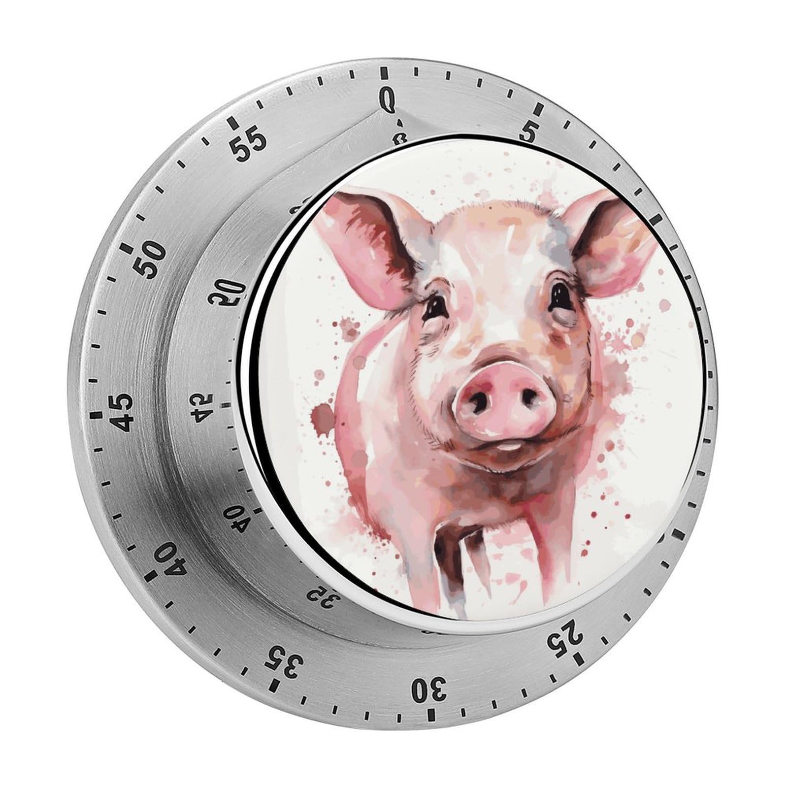 Adfgyerh Style Smiling (3) Timer For Cooking, Kitchen Timer Magnetic No Batteries Required, Mechanical Timer With Loud Alarm, For Fitness Baking Exercise Oven