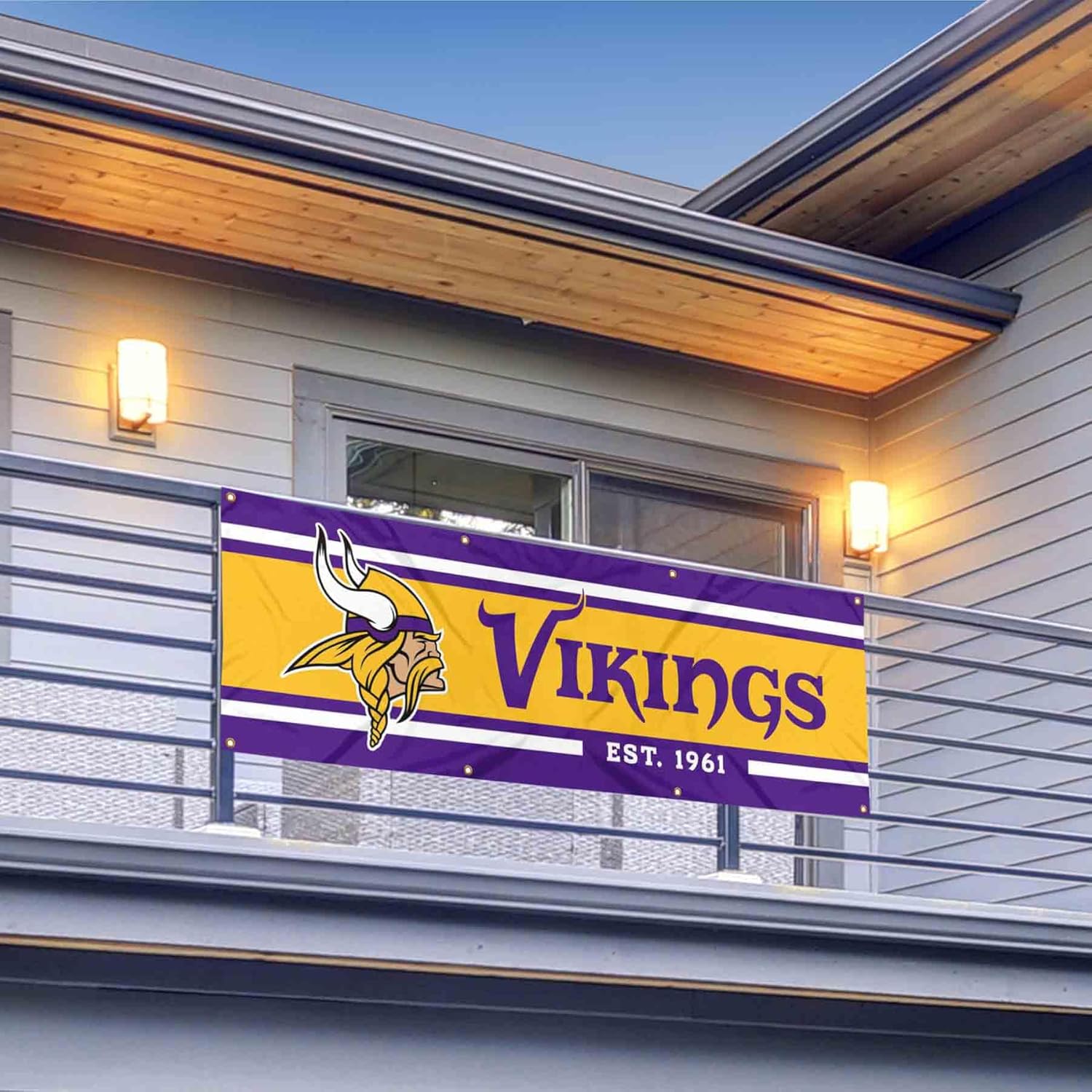 WinCraft Minnesota Vikings Large 2x6 Foot Banner