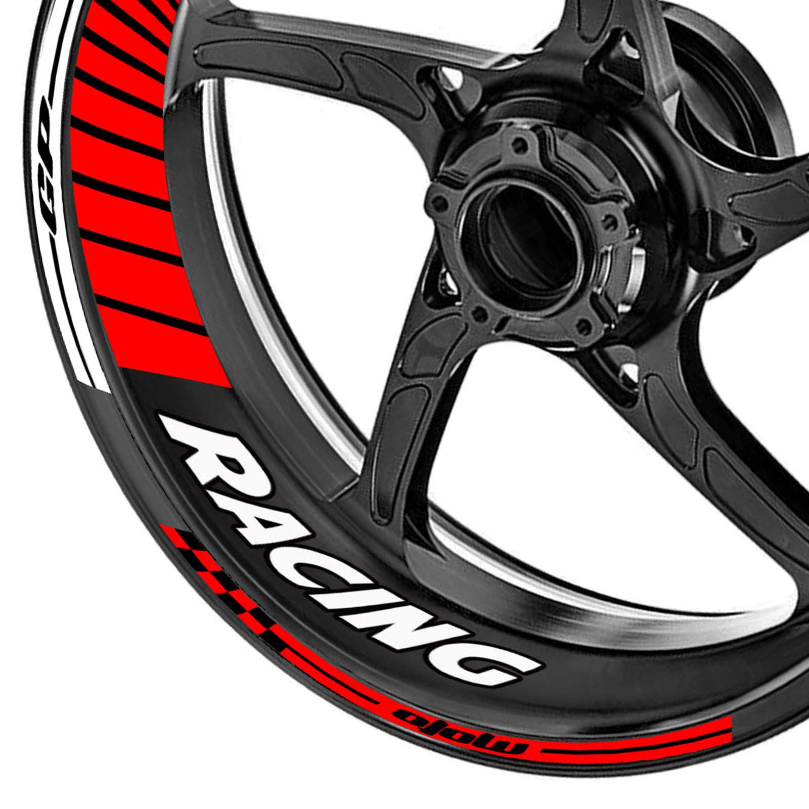 Amazon.com: KETABAO Solid Color GP04 17 inch Rim Wheel Stickers